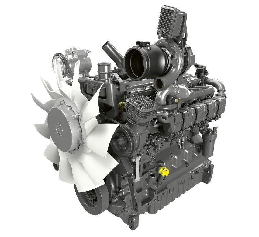 vožtuvu) ARION 600: 6 cilindrų varikliai su VGT turbokompresorium Bendroji įpurškimo magistralė (1800 bar) 4 vožtuvų technologija su tarpiniu aušintuvu ARION 600: du automatiškai reguliuojami
