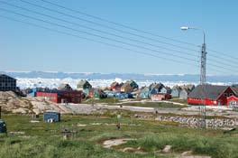 61 Kangia fiordas ledkalnių gamybos cechas Būti Grenlandijoje ir