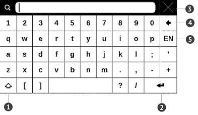 DDDDDDDDDDDDD 11 NAUDOJIMASIS EKRANINE KLAVIATŪRA Ekraninė klaviatūra naudojama, kai reikia įvesti tekstinę informaciją, pvz., paieškos raktažodžius arba tinklo rekvizitus.