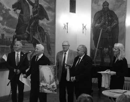 Seimo nario padėka įteikta ir visuomenininkui, asociacijos Kovo 11-osios gatvės bendrija pirmininkui, asociacijos RUNE MEDIA (Europos etninės žiniasklaidos žurnalistų asociacijos) tikrajam nariui,