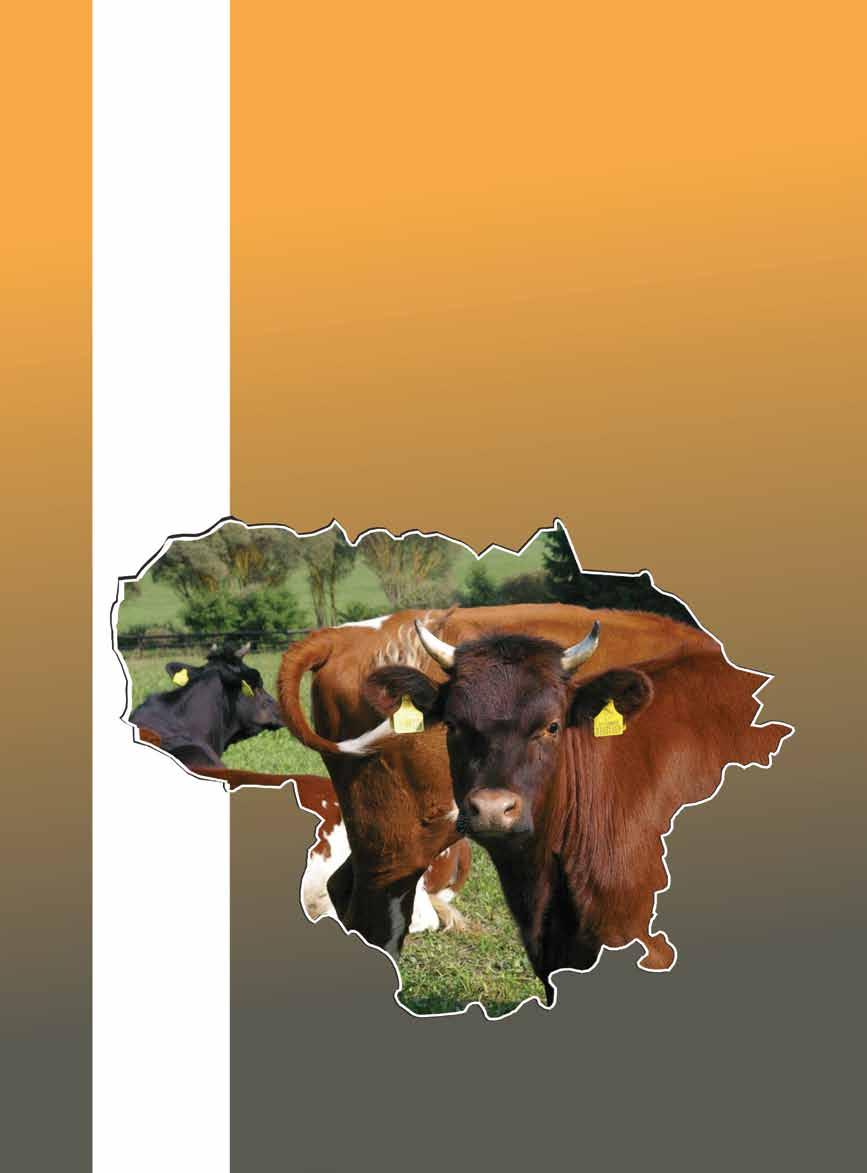Kontroliuojamųjų karvių bandų produktyvumo 07 08 metų APYSKAITA 8 Lietuvos Respublikos Žemės ūkio ministerija Valstybinė gyvulių veislininkystės priežiūros tarnyba Valstybės įmonė Žemės ūkio