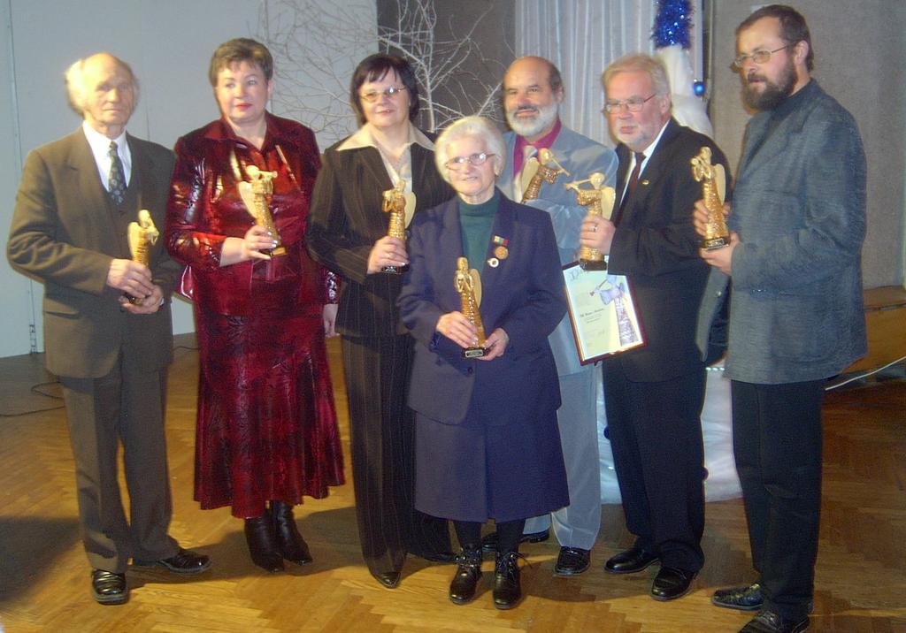 24 2005 metais Gerumo vakare pagerbti ir Angelo statulėlėmis apdovanoti Radviliškio rajone ir užsienyje gyvenantys žmonės, kurie savo sielų gerumu, tikėjimu ir kilnumu dovanoja šalia esantiems