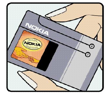 Nokia baterijù atpa¾inimo instrukcija Jþsù paèiù saugumui visada naudokite originalias Nokia baterijas.