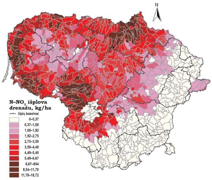 LIETUVOS GEOLOGIJOS TARNYBOS 2014 METŲ VEIKLOS REZULTATAI LITHUANIAN GEOLOGICAL SURVEY 2014 YEAR ANNUAL REPORT Nitratinio azoto ir tirpaus mineralinio