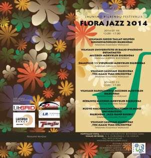 ir viršelis) - Festivalio Flora Jazz 2013