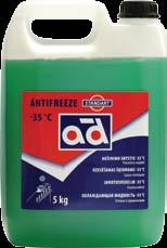 Sezoniniai produktai Aušinimo skystis Antifreeze AD -35 C Standart Aprašymas: Skirtas visoms benzininių ir dyzelinių variklių aušinimo sistemoms, įskaitant ir iš aliuminio lydinių pagamintus