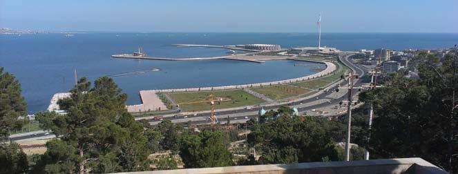 AD naujienos SKF kelionė į Azerbaidžaną Azerbaidžano sostinė Baku, esanti Kaspijos jūros Apšerono pusiasalyje, turi 2 milijonus gyventojų.