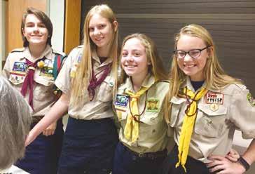 During our sueigas, we all work towards the next level of scouting. For me and the older girls, that means working towards our mėlyna virvutė, in preparation for becoming vyr.