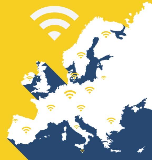 Kas yra WiFi4EU? Parkuose, aikštėse, bibliotekose ir kitose viešosiose vietose Europos Sąjungos iniciatyva bus siūlomas nemokamas belaidis internetas. 150 mln.