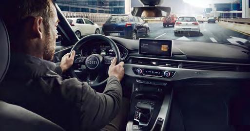 Audi Avant papildomos įrangos paketai Komforto paketas Priekinių sėdynių šildymas Dalinis odos paketas Vairuotojo informacinė sistema "Top" su 7 spalvotu ekranu (bazinė įranga
