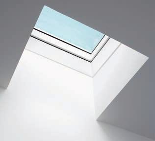 Veikimo schema 5 6 4 1 3 Laiptinė pastate su plokščiu stogu Per minutę atsidaro 50 cm ir išleidžia dūmus ir dujas Energiškai efektyvus stiklo paketas ir šilumą izoliuojantis rėmas Puikiai izoliuoja
