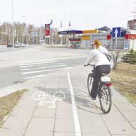 Jei esate pirmą kartą Klaipėdoje, niekada neatspėsite, kur yra dviračių tako tęsinys ties P.