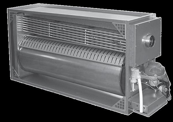 KLSIK KONSTRUKIJ Oro šildytuvai Vandeniniai oro šildytuvai Standartiškai yra naudojami oro šildytuvai, pagaminti iš varinių vamzdelių ir aliuminio plokštelių (tarpeliai tarp plokštelių yra 3 arba 4