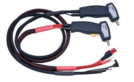 GA-00376 Kit de cables de 5 m Cable de intensidad de 0,5 m, Placa de conexión y cables de detección de 5 m, Cable de tierra