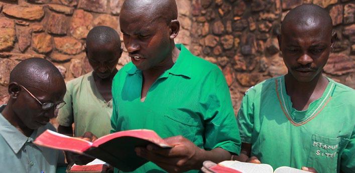 December 2020 A group of Christian inmates in Gitega Prison, Burundi. 1 2 3 4 1 December - 2 Peter 3:10-13 December s Bible-a-month partner is the Bible Society of Burundi.