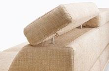 SOFA ELEGANT *Minkštas kampas Elegant Reguliuojamos padėties atlošinės pagalvės.