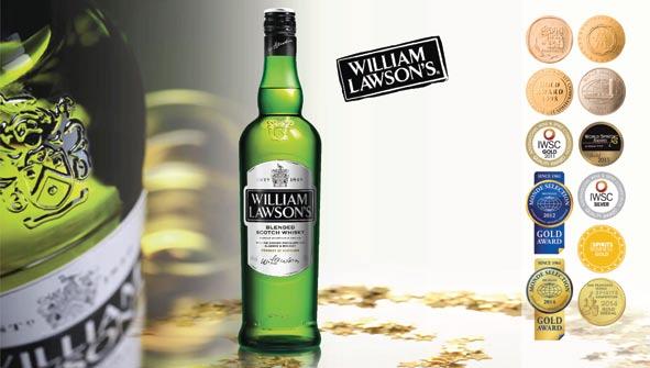 WILLIAM LAWSON S škotiškas viskis pradėtas gaminti 1849 metais.