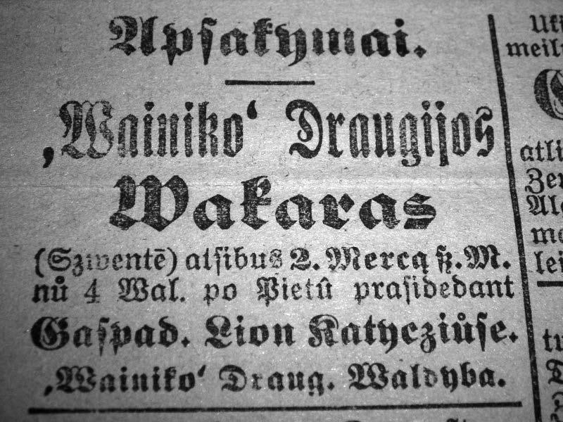16 VILTINGOS SUMAIŠTIES METAI (2) [1919-ieji metai] (Ištrauka iš spaudai rengiamos biografinės knygos Minjotų Donkichotas ) Astrida Petraitytė Spalio 12, sekmadienį, Klaipėdon taigi ne buvusiame