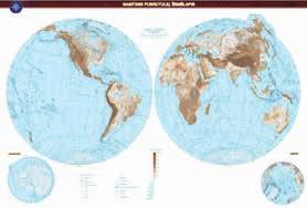 4158 laminuotas 7,20 Eur Nr. 639 su laikikliais 16,50 Eur Pasaulio žemėlapis Mastelis 1 : 55 000 000, 73 60 cm Gamtinis ir politinis pasaulio žemėlapis.