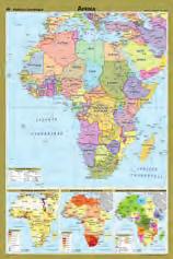 565 su laikikliais 62,50 Eur Afrika Politinis žemėlapis Mastelis 1 : 8 000 000, 113 170 cm Žemėlapyje parodytos valstybės ir jų sostinės, kiti