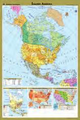 566 su laikikliais 51,50 Eur 62,50 Eur Šiaurės Amerika Politinis žemėlapis Mastelis 1 : 8 000 000, 113 170 cm Žemėlapyje parodytos valstybės ir jų sostinės, kiti svarbesni miestai.