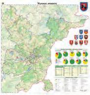 Be to, žemėlapyje pateikiamos Lietuvos saugomos teritorijos, kurios sudaro mūsų šalies gamtinį karkasą: rezervatai, nacionaliniai ir regioniniai parkai bei įvairūs draustiniai. Nr. 306 laminuotas Nr.