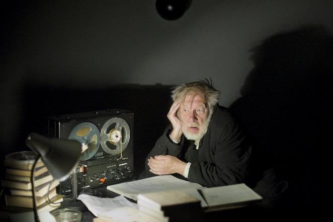 V a i d m e n y s teatre Spektaklyje Paskutinė Krepo juosta (režisierius Oskaras Koršunovas) (2013 m.