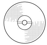 Disko nominalus greitis Ant šių armuotų diskų nurodomas leidţiamas greitis gali svyruoti nuo 4000 iki 4400 aps./min. Tai minimalus leidţiamas disko greitis šiam įrenginiui.