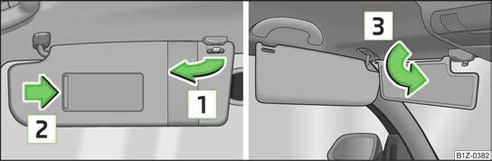 Kai dega įlipimo erdvės apšvietimo šviestuvas, tuomet nelieskite jo dangtelio - nudegimo pavojus! Bagažinės šviestuvas Šviestuvas įjungiamas automatiškai, atidarius bagažinės dangtį.