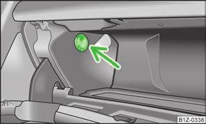 Įsitikinkite, kad važiavimo metu jokie daiktai iš vidurinės konsolės arba iš kitų daiktadėžių negalėtų patekti į vairuotojo kojų sritį.