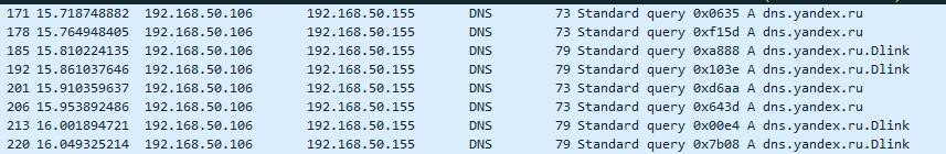 DNS paslaugos aktyvavimą. Puslapyje pateikiama ir lentelė su Yandex.DNS paslaugą palaikančiais gaminių modeliais. Yandex.DNS Informacinio puslapio atvaizdas pateiktas 4 paveiksle. 4 pav. Yandex.DNS informacinis puslapis, į kurį nukreipiami D-Link DIR-842 naudotojai DNS (angl.
