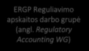 Regulatory Framework WG) ERGP tarptautinių pašto