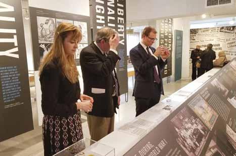 Traveling exhibition American Lithuanians and Restoration of