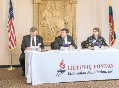 LF NARIŲ SUVAŽIAVIMAS 2018 LF MEMBER'S MEETING Jubiliejinis 55-asis Lietuvių Fondo metinis narių suvažiavimas vyko 2018 m. balandžio 28 d.