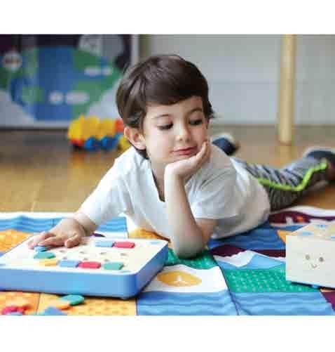 Itin paprastas naudojimas, nereikalaujantis jokių papildomų įrenginių, sukurtas vadovaujantis Montessori pedagogine metodika.