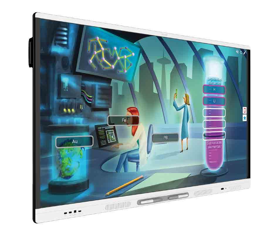 62 Interaktyvios technologijos Naujausi interaktyvieji ekranai SMART Dėl kainos prašome teirautis. Profesionalus montavimas, visos reikiamos medžiagos ir kabeliai.