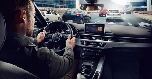 Audi Avant papildomos įrangos paketai Komforto paketas Priekinių sėdynių šildymas Dalinis odos paketas Vairuotojo informacinė sistema "Top" su 7 spalvotu ekranu Audi garso