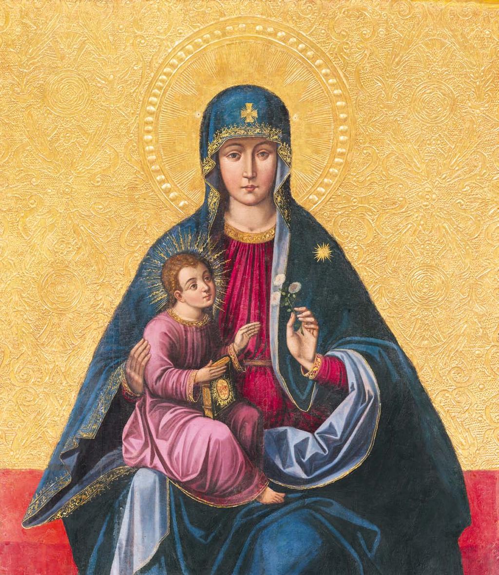 1. Trakų Dievo Motinos paveikslas, Antano Lukšėno nuotrauka, 2017, BPM