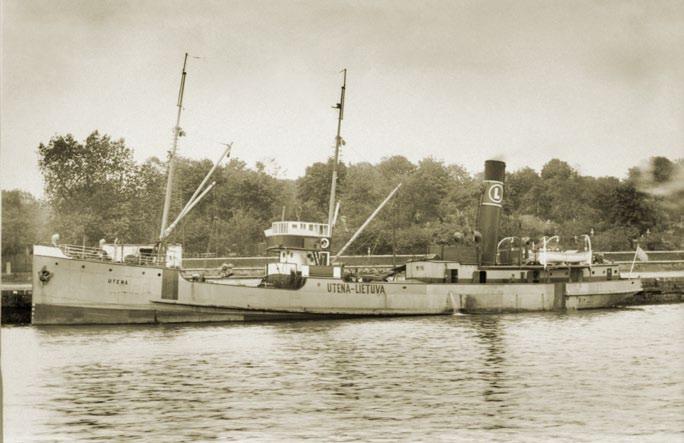Garlaivis UTENA Steamship UTENA Pastatytas 1920 m. Didžiojoje Britanijoje 1936 1937 m. priklausė akcinei bendrovei Maistas (vadinosi BARFROST), 1937 1940 m.
