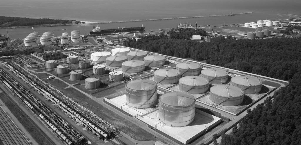 TIEKIMO GRANDINĖS APRAŠAS AB Klaipėdos nafta naftos terminalo paskirtis teikti klientams naftos produktų, tiekiamų iš naftos perdirbimo gamyklų ir į jas, krovos (iš geležinkelio cisternų į