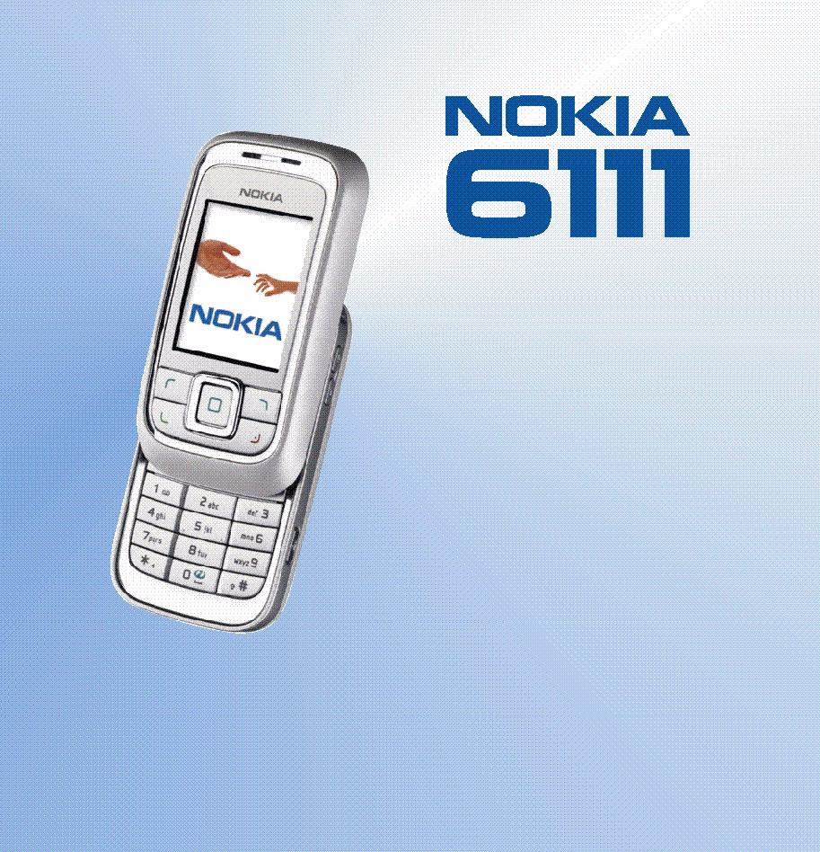 Nokia 6111 vartotojo