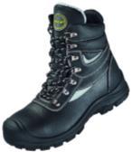 COSWIG (33407) Žieminiai batai su apsaugine plastiko kompozito nosele. Apsaugos kategorija: S3 SRC. Pagaminti iš natūralios odos, pamušalas iš dirbtinio kailio. Su raišteliais.