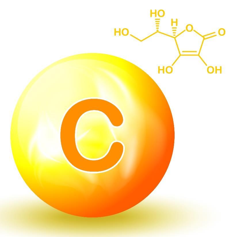 Vitaminas C Vitaminas C padeda apsaugoti ląsteles nuo oksidacinės pažaidos Padeda mažinti nuovargį Padeda palaikyti normalią nervų sistemos veiklą Padeda palaikyti normalią imuninės