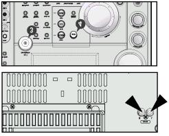 Prijungimas prie išorinio signalo 8 Garsiakalbi prijungimas Sistemos papildomas jimas skirtas panaudoti skambesio kokyb s pranašumais, teikiamais J s kompaktin s mini sistemos, klausantis signalo iš