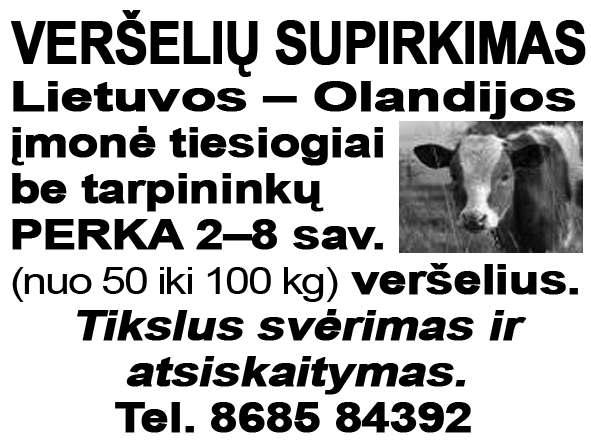 Tel. 867614650 Traumuotus, iðliesëjusius, bet kokius arklius, karves. Skubiai iðsiveþa. Tel.