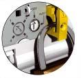 saugos užtikrinimas integruotu užrakinimo su spyna įtaisu (Ø 3 6 mm) 4 iš anksto apirėžtos programos Automatinio jungiklio ar nuotėkio srovės apsaugos įtaiso valdymas rankiniu ūdu turi aukštesnį