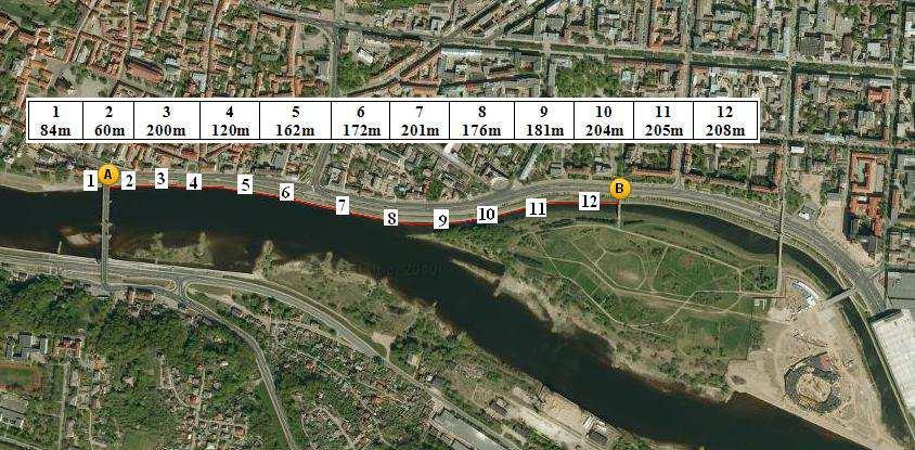 59 3 pav. Pažeistų krantinės plokščių patinkimo tvarka Šaltinis: sudaryta autorių pagal http://maps.google.lt/maps?