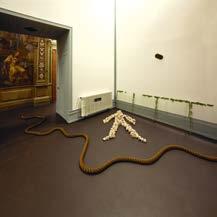 Barry Flanagan, Two Space Rope Sculpture Kairėje: Berno kunsthalė (Šveicarija), 1969, nuotrauka: Shunk Kender Roy Lichtenstein