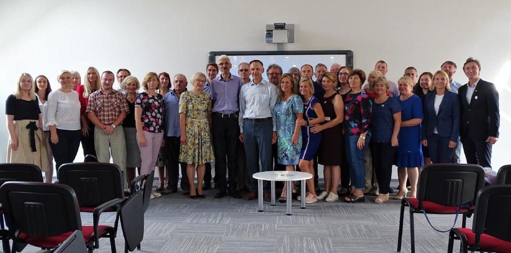 16 2018 m. rugpjūčio 17 d. Skuodo rajono savivaldybės atstovai lankėsi Molėtų rajono savivaldybėje.