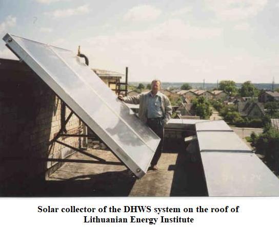 and lighting purposes. Uses of Solar collector in Lithuania increasing day by day. According to data the numbers of solar collector increase 122 to 150 from 2000 to 2001.